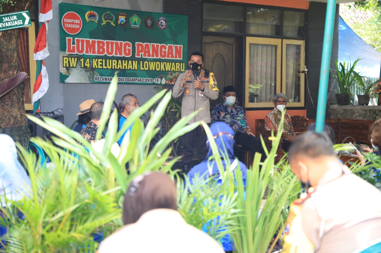 Polresta Malang Kota Target 100 KTS, Fokus ke Wilayah Tinggi Covid-19