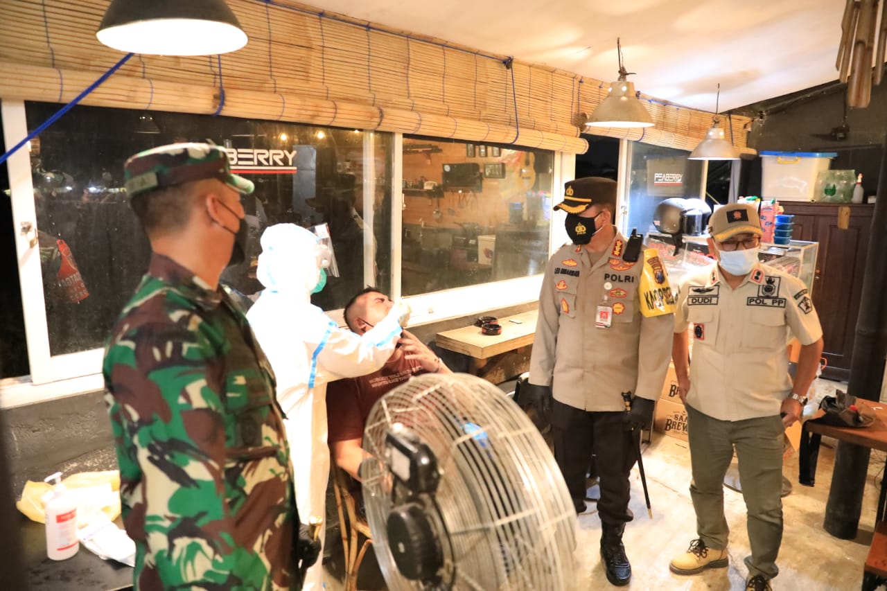 Operasi Yustisi Kota Malang: 1 Dinyatakan Positif, 336 Orang Diberi Tindakan Kerja Sosial