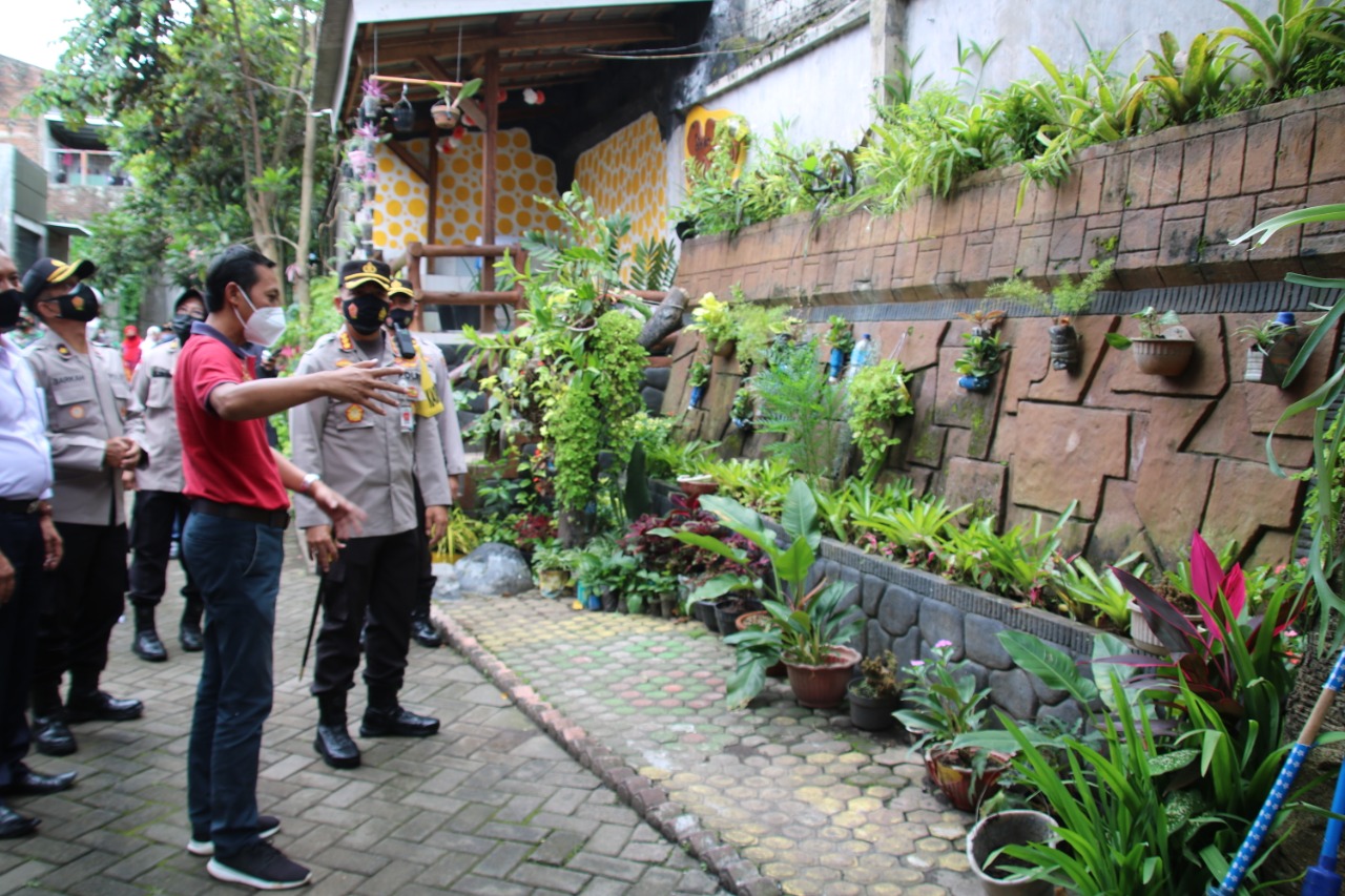 Persiapan PPKM Mikro, Polresta Malang Kota Perkuat Kampung Tangguh Semeru