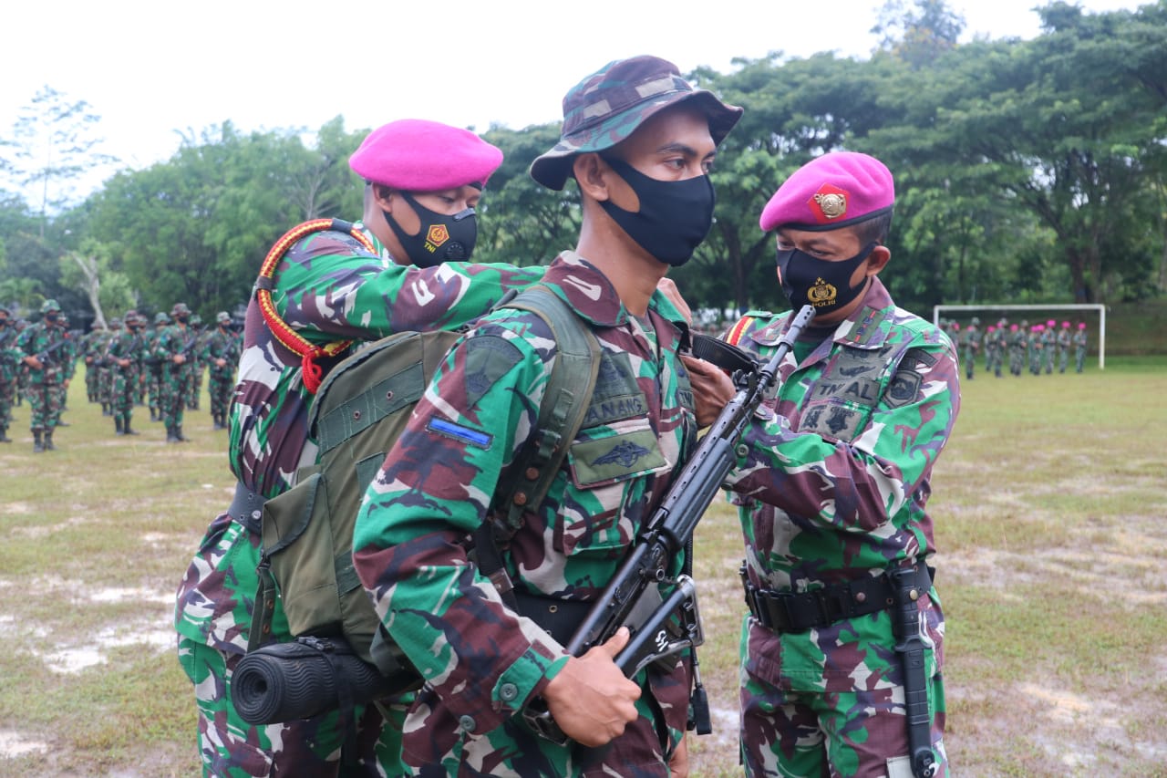 Kursus Tamtama Remaja TNI AL Korps Marinir Angkatan Xl / I Ta.2021, Resmi Dibuka