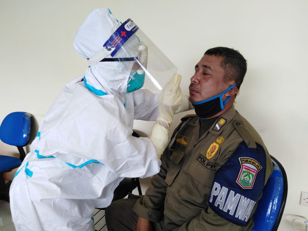 Ratusan Personel Satpol-PP Pemkab Malang Wajib Rapid Antigen, Begini Hasilnya