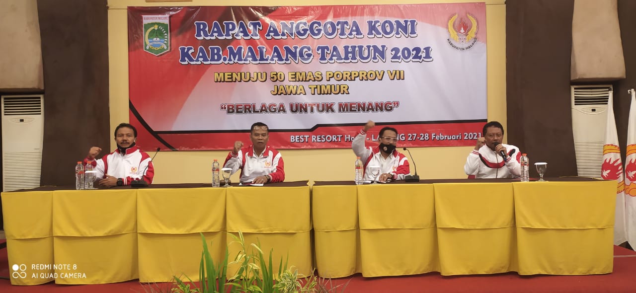KONI Kabupaten Malang Targetkan 50 Medali Emas Dalam Porprov 2022