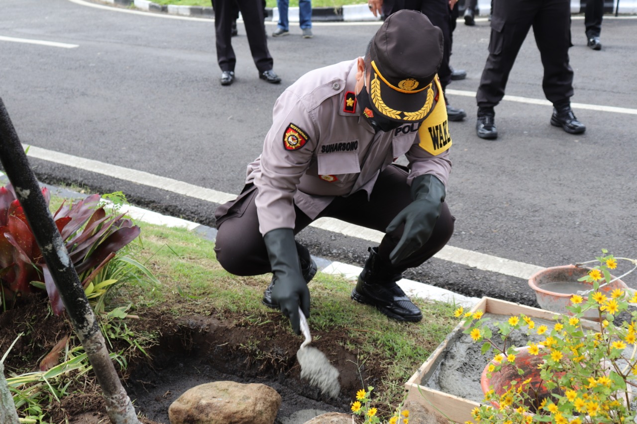 Demi Capai WBBM, Polres Batu Laksanakan Pembangunan SPKT
