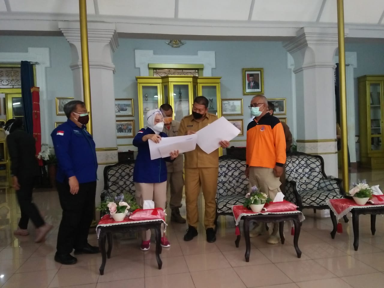 BMKG Pusat Sampaikan Pesan Mensos untuk Pemkab Malang