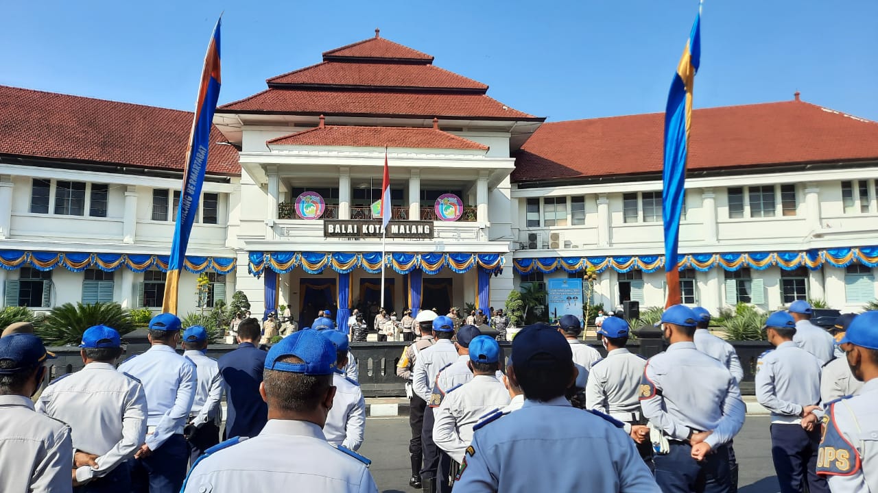 Gelar Apel Kesiapan Larangan Mudik Idul Fitri, Wali Kota Malang: Kita Tidak Main-main