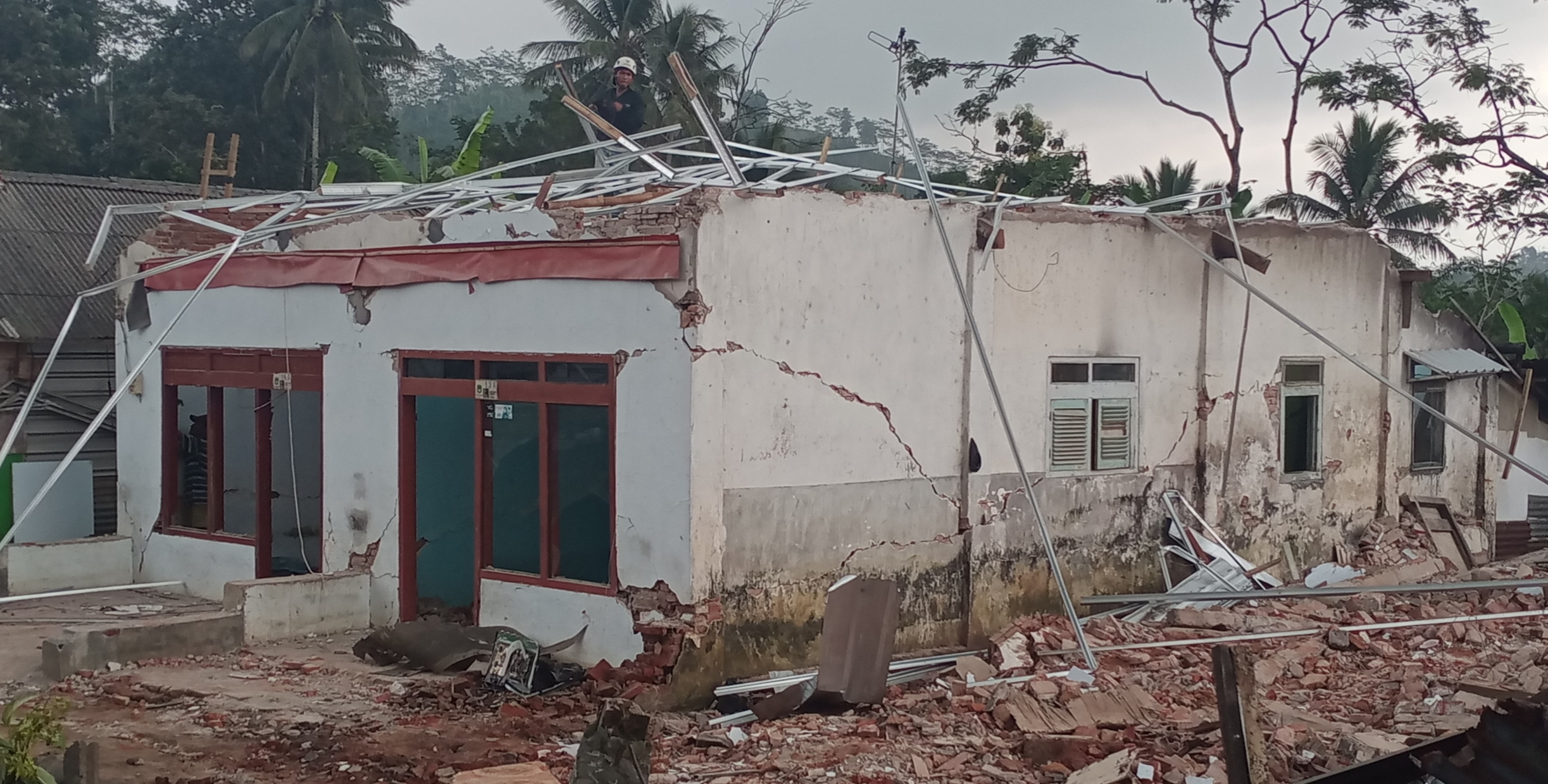 Dampak Gempa Bermagnitudo 6,1 Jumlah Kerusakan di Kabupaten Malang Terus Bertambah