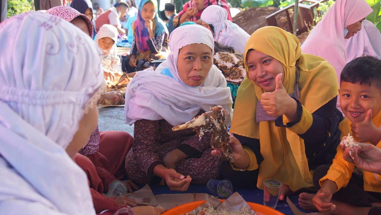 ACT Rayakan Lebaran Idulfitri Bersama Penyintas Gempa di Kabupaten Malang