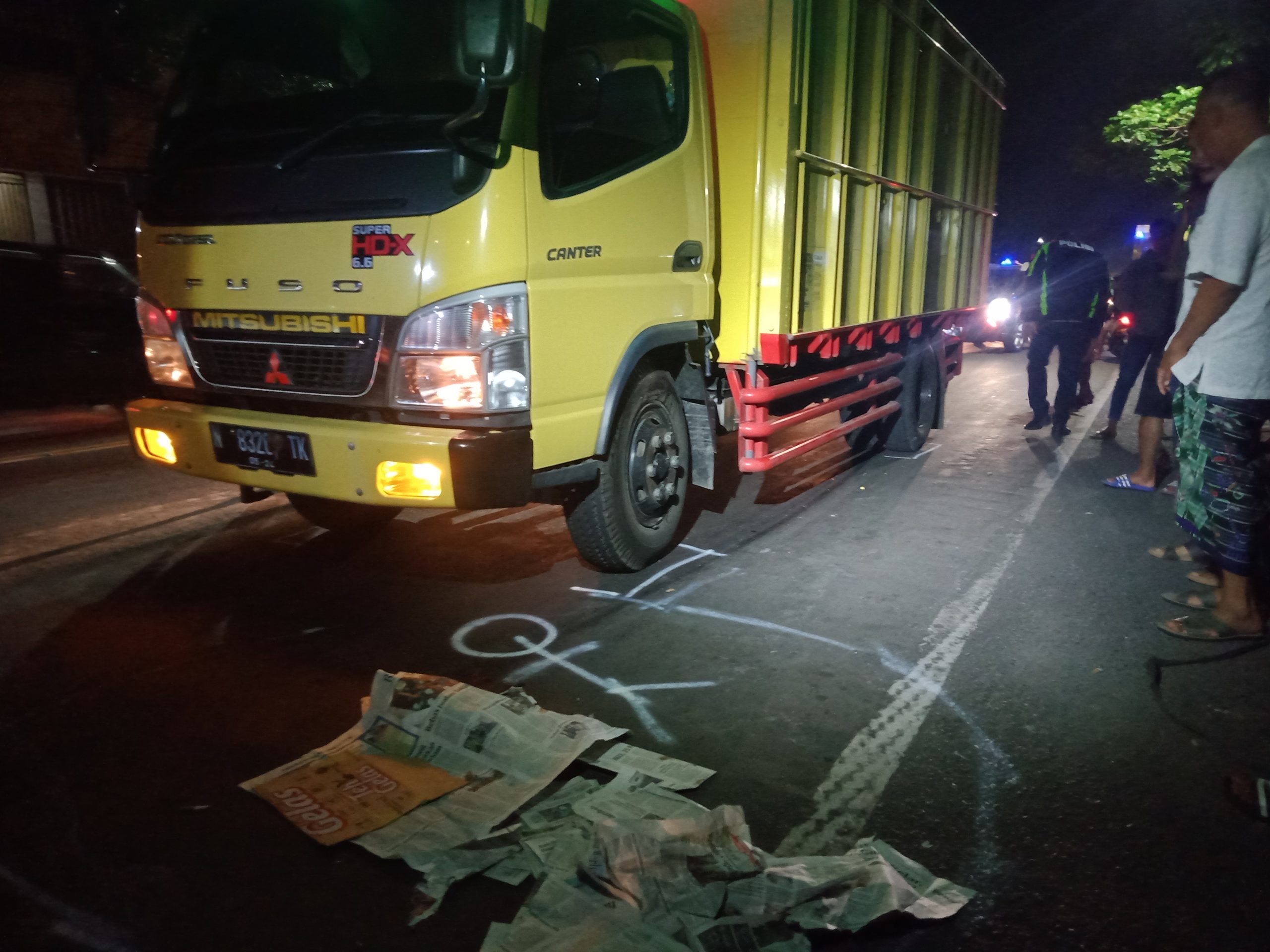 Kecelakaan di Kolonel Sugiono, Pemotor Tewas Terseret Truk Sejauh 45 Meter