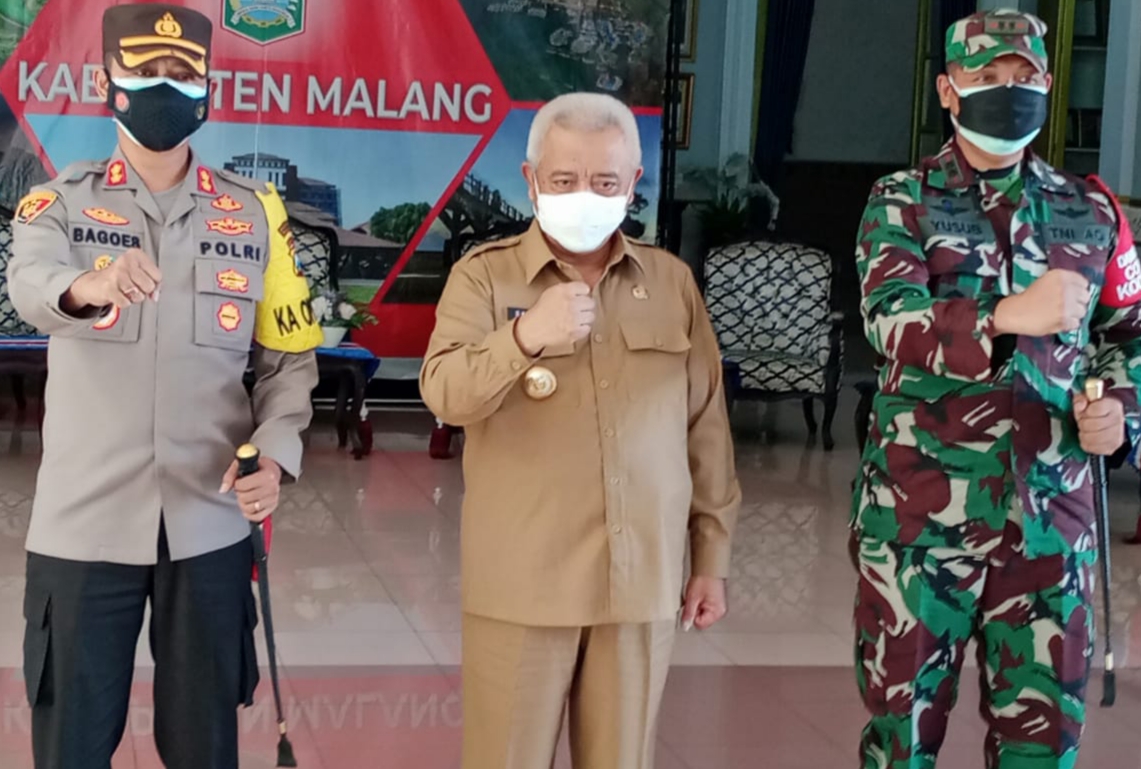Forkopimda Kabupaten Malang Kompak Lawan Covid-19