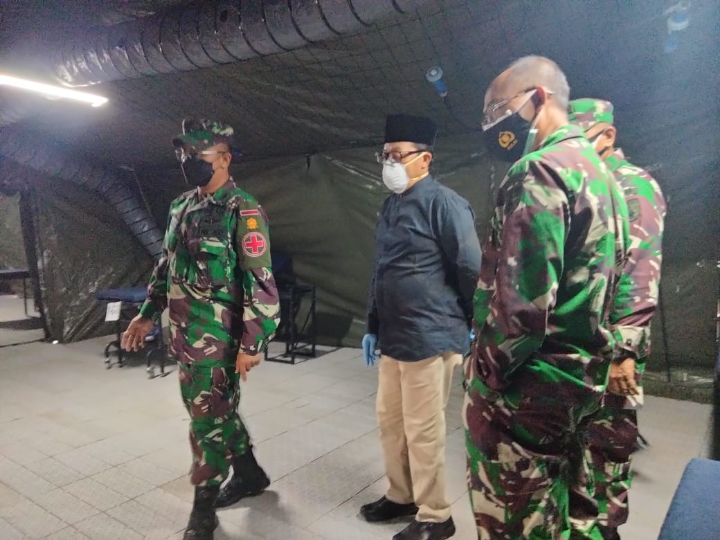 RS Darurat Lapangan di RST Soepraoen Layani Pasien se Malang Raya