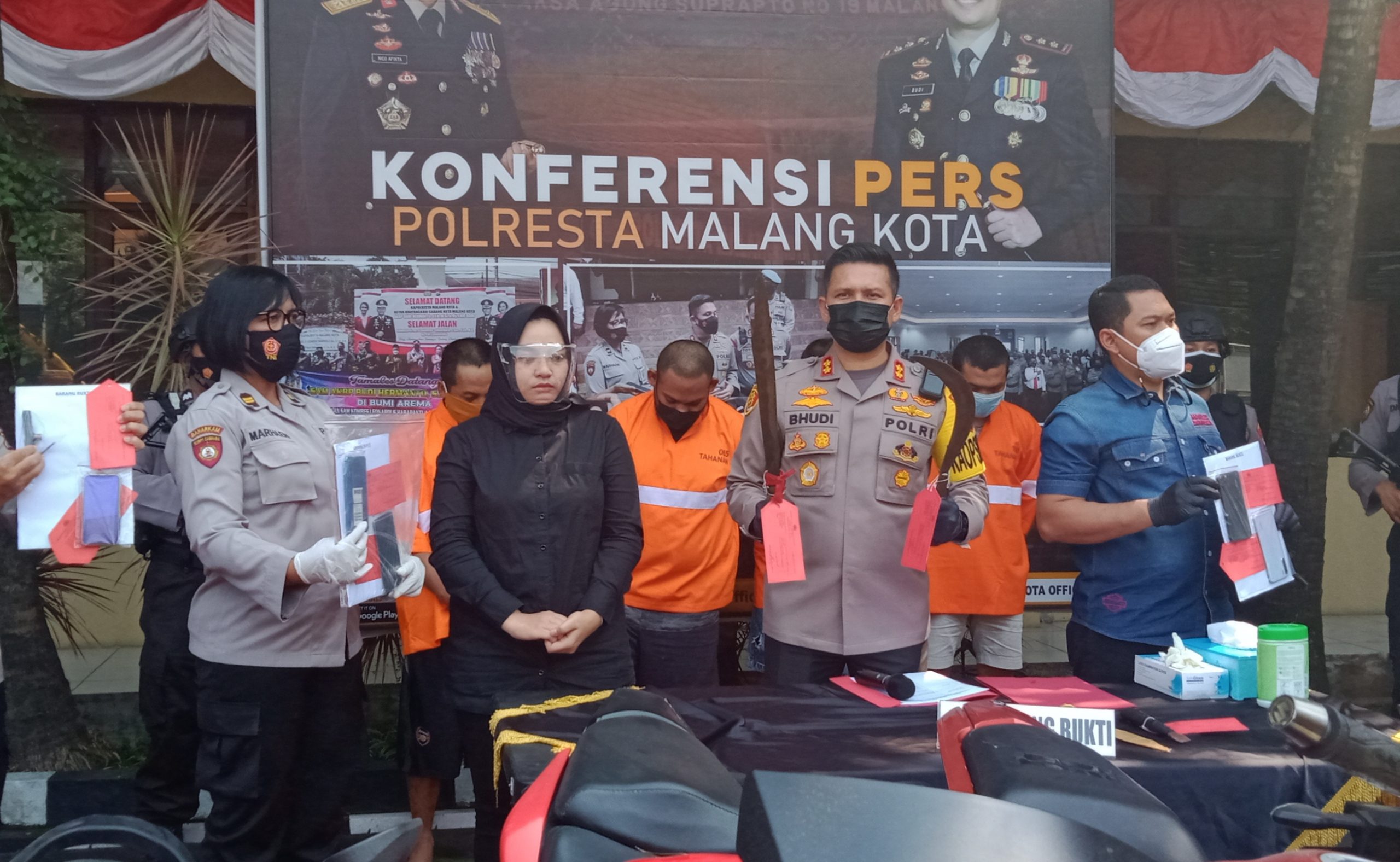 Polresta Malang Kota Rilis Hasil Operasi Sikat Semeru, Tangkap 51 Tersangka dari 79 Laporan