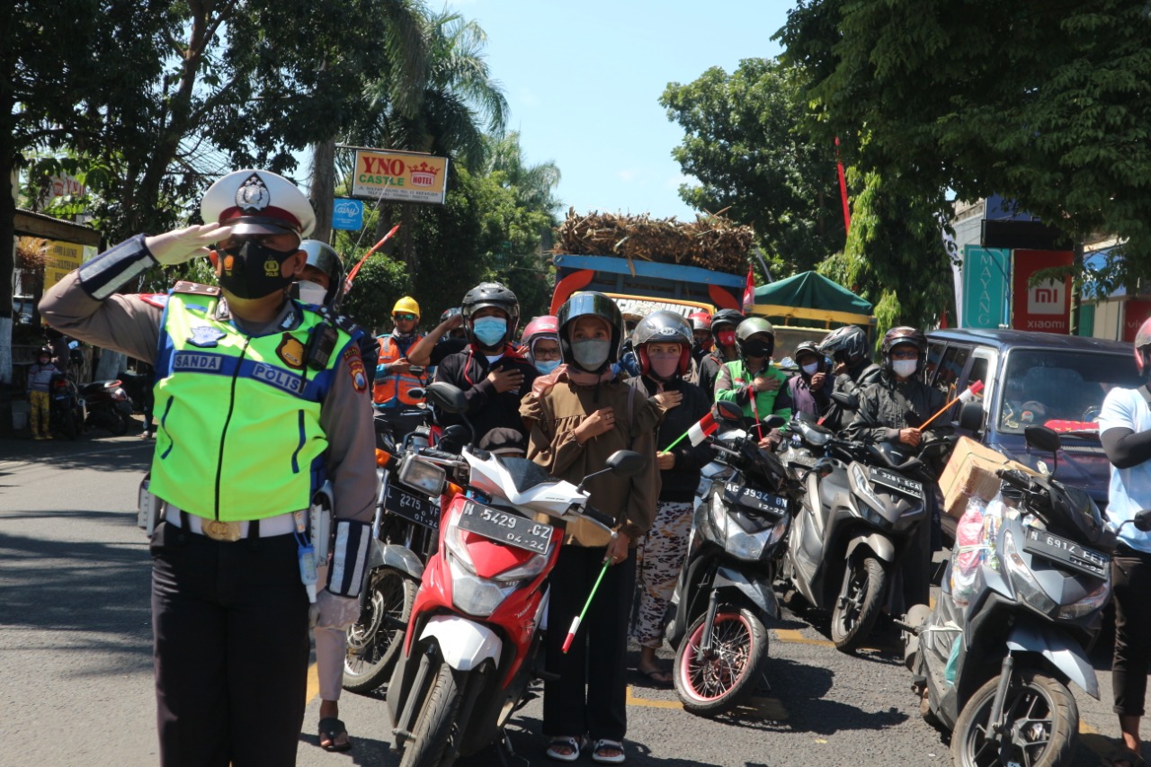 Pengguna Jalan Diminta Berhenti 3 Menit Hormati Pahlawan Kemerdekaan