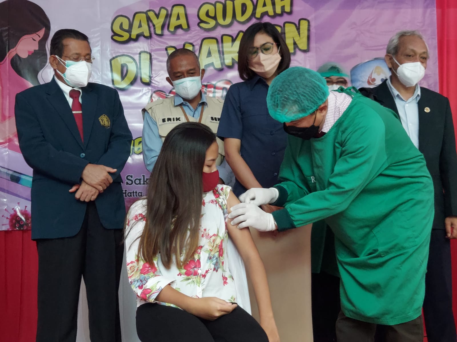 Ratusan Ibu Hamil di Kota Malang Divaksin Covid-19