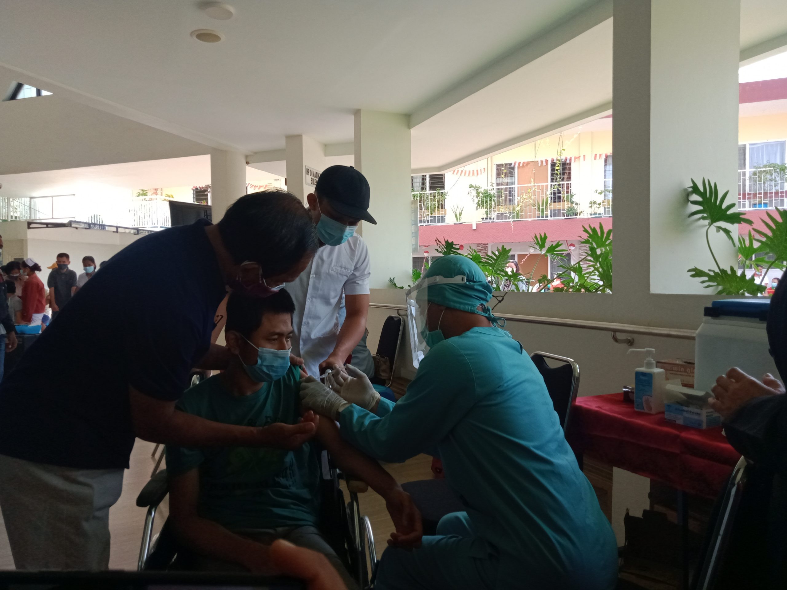 Ratusan Disabilitas Kota Malang Disuntik Vaksin Sinopharm, Melebihi 50 Persen dari Target