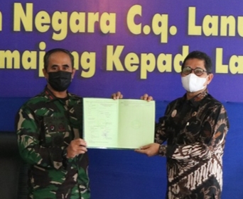 Belasan Aset Tanah TNI AU di AWR Lumajang Sudah Bersertifikat