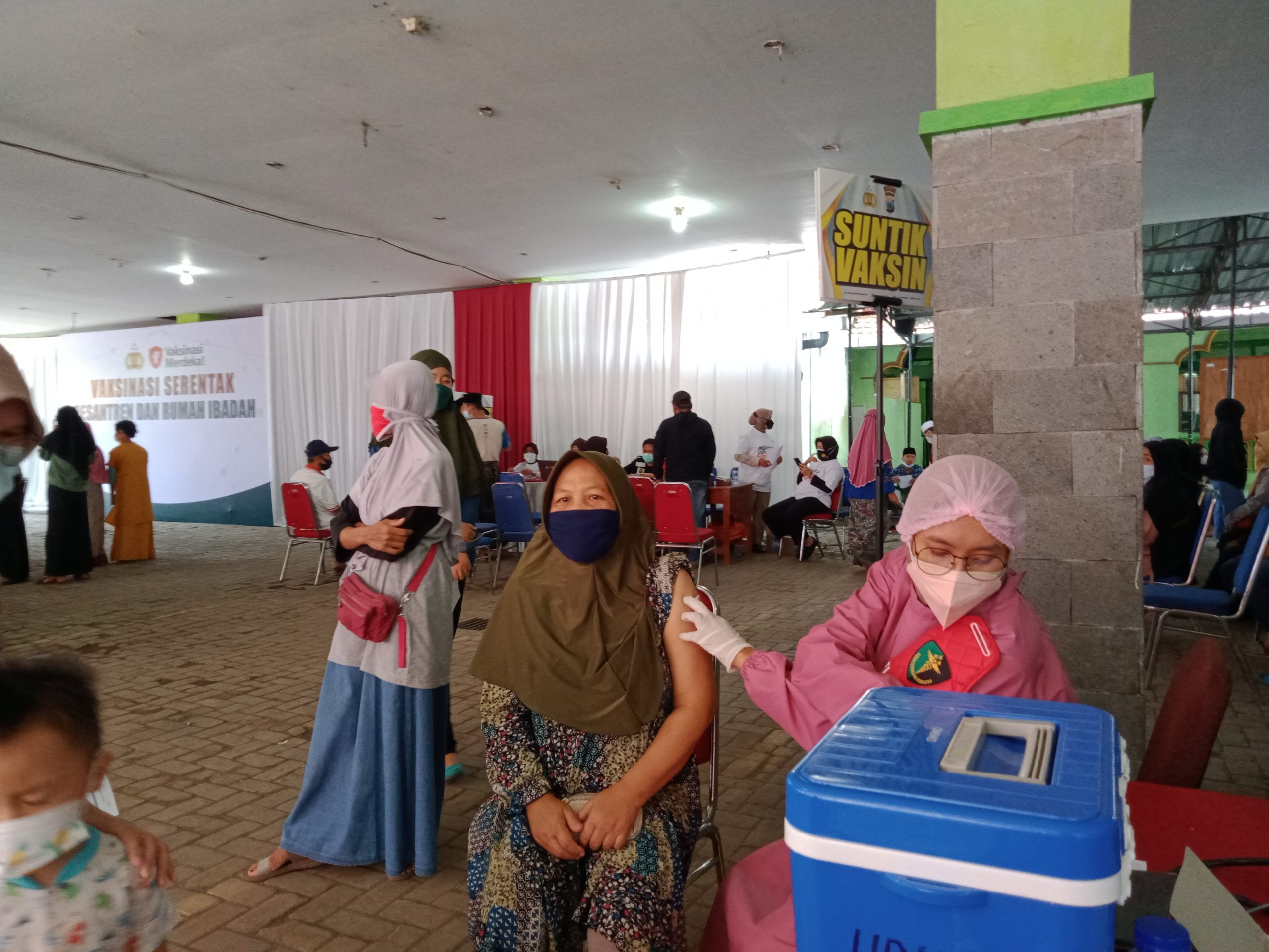 Polresta Malang Kota Maksimalkan Kuota Vaksinasi Para Santri