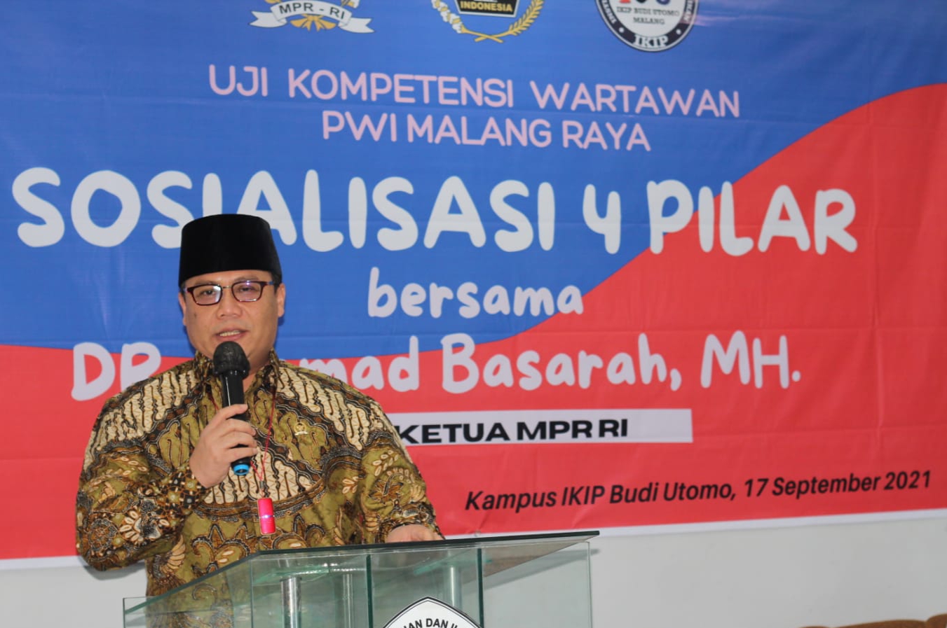 Buka Pra-UKW, AB Minta PWI Malang Raya Pro-Aktif Jaga NKRI