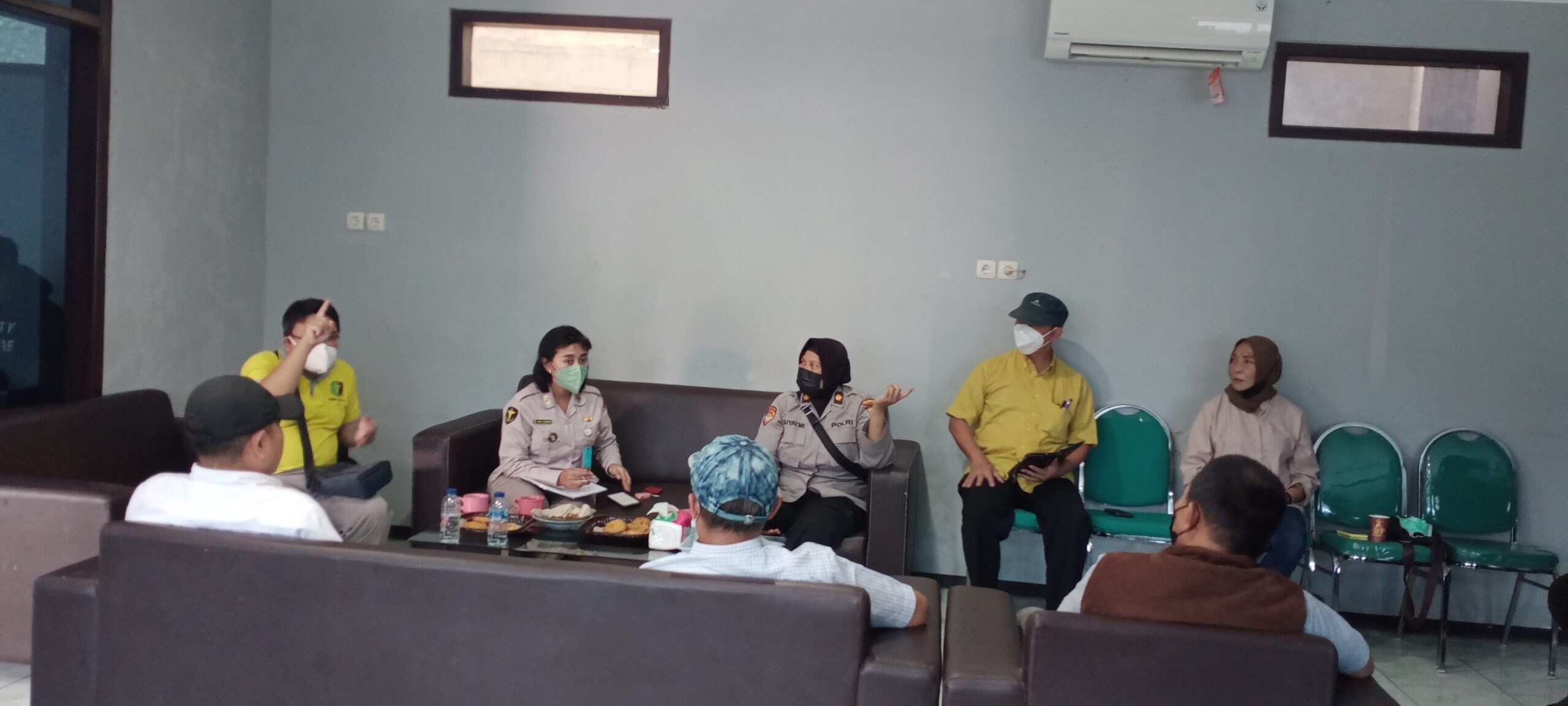 PWI Malang Raya Bersama Polresta Malang Kota Siapkan Pelaksanaan Vaksinasi Massal