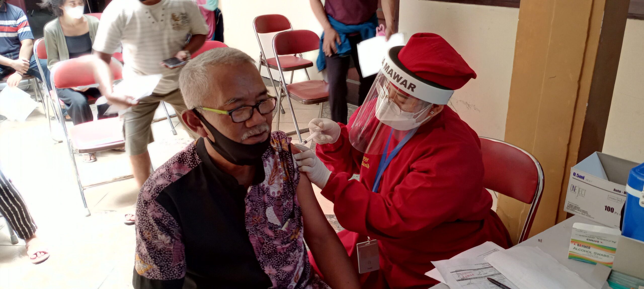 DPC PDIP Kota Malang Gelar Serbuan Vaksinasi Dosis II