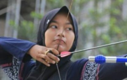 Atlet Panahan Putri Kabupaten Malang Sumbang Emas