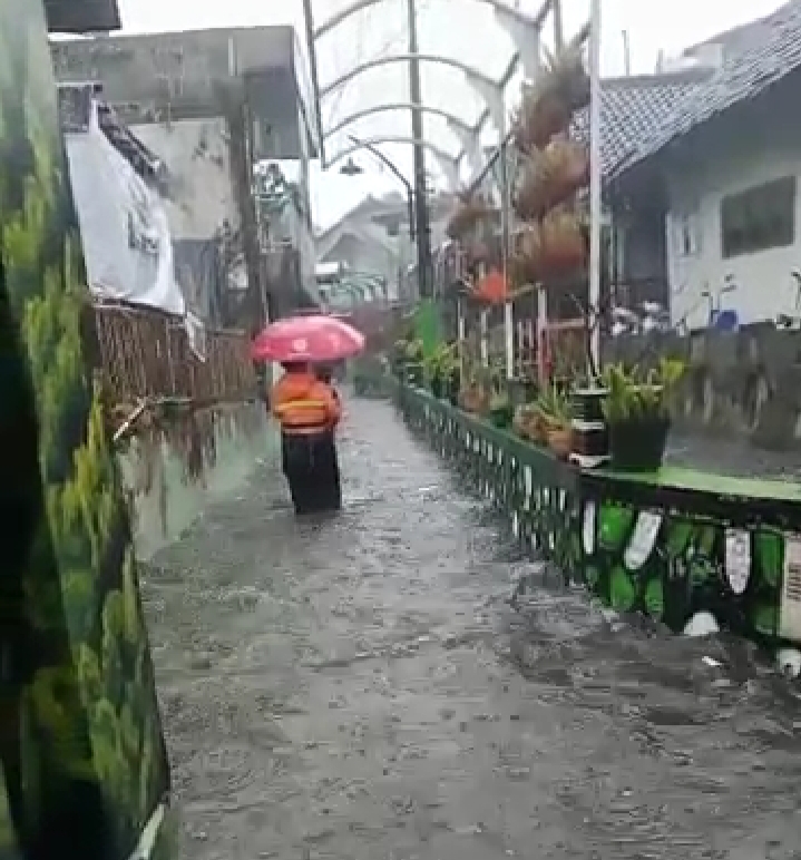 Banjir Menyebar di 23 Titik Wilayah Kota Malang