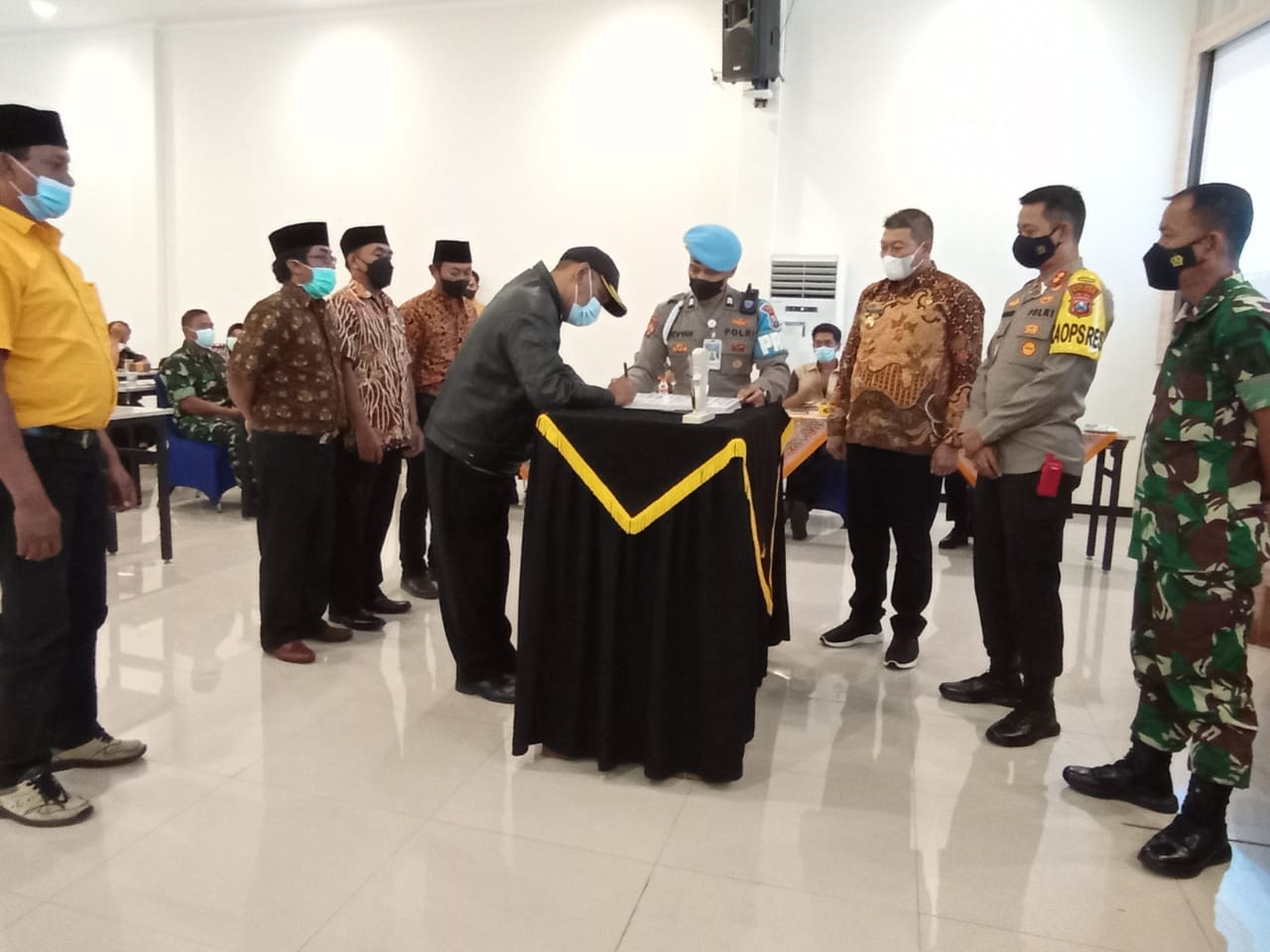 Jelang Pilkades Serentak, Pemkab Malang dan Polres Malang Gelar Deklarasi Damai