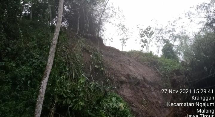 Tanah Longsor di Kabupaten Malang Putus Akses Antardesa