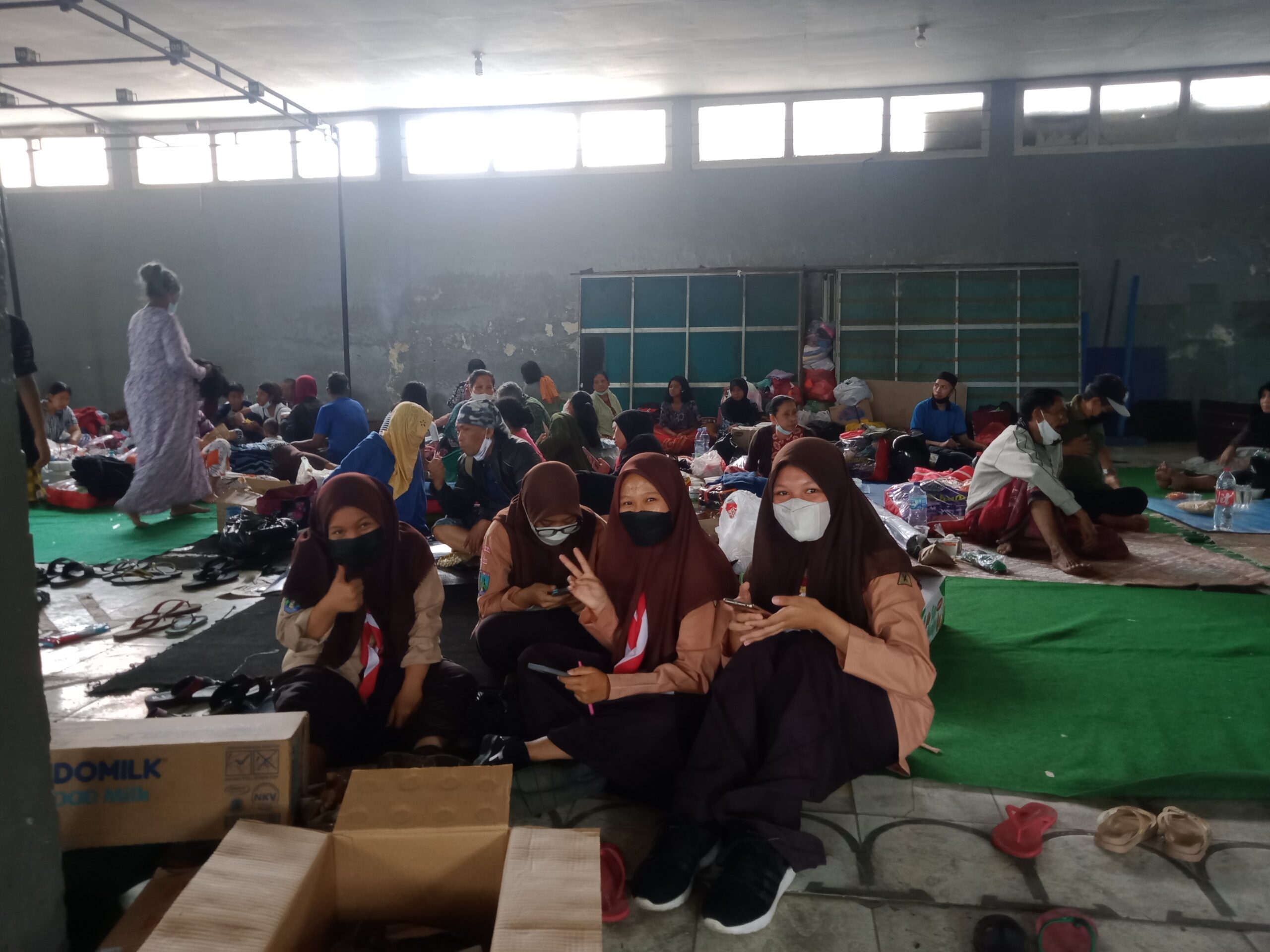 315 Orang Tinggal Sementara di Dua Pengungsian di Kota Malang