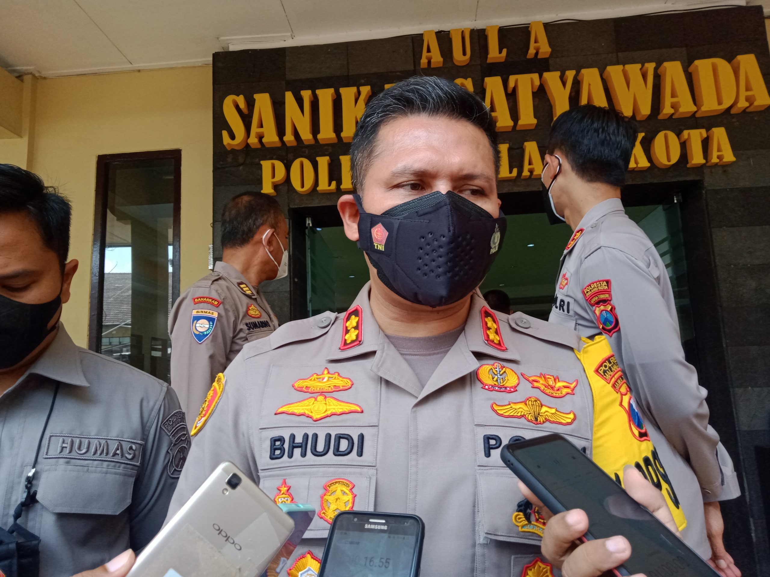 Ratusan Personel Kepolisian Diterjunkan Amankan Perayaan Nataru di Kota Malang