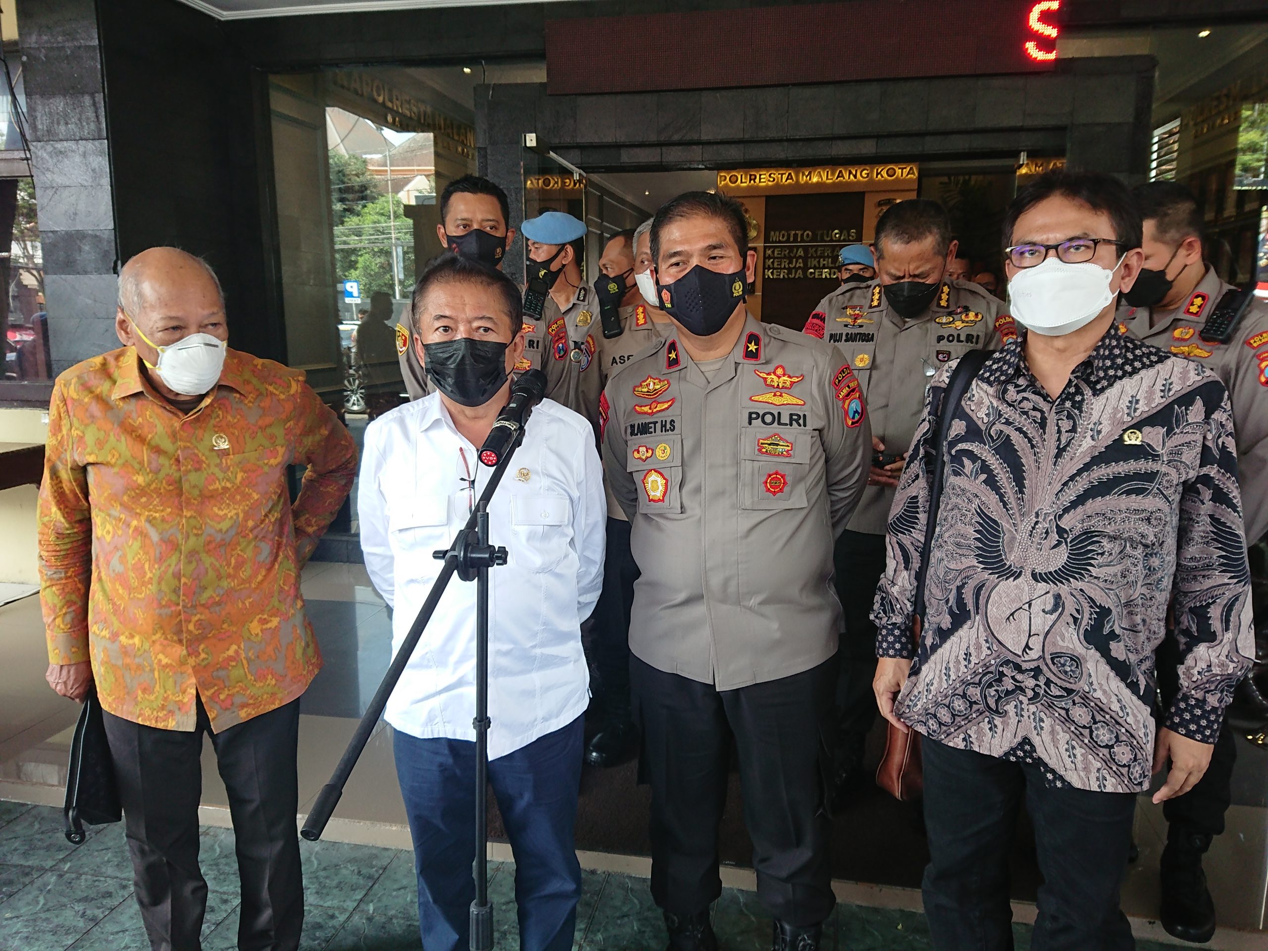 Gandeng Polda Jatim, Komisi III DPR RI Cek Proses Penanganan Erupsi Semeru