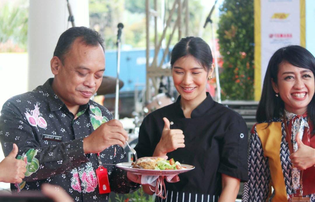 Chef Olivia Sajikan Masakan di Batu Street Food & Culinary Festival 2021