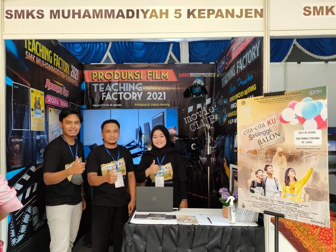 Lewat Film, SMK Muhammadiyah 5 Kepanjen Terpilih Ikuti Program New TeFa 2021