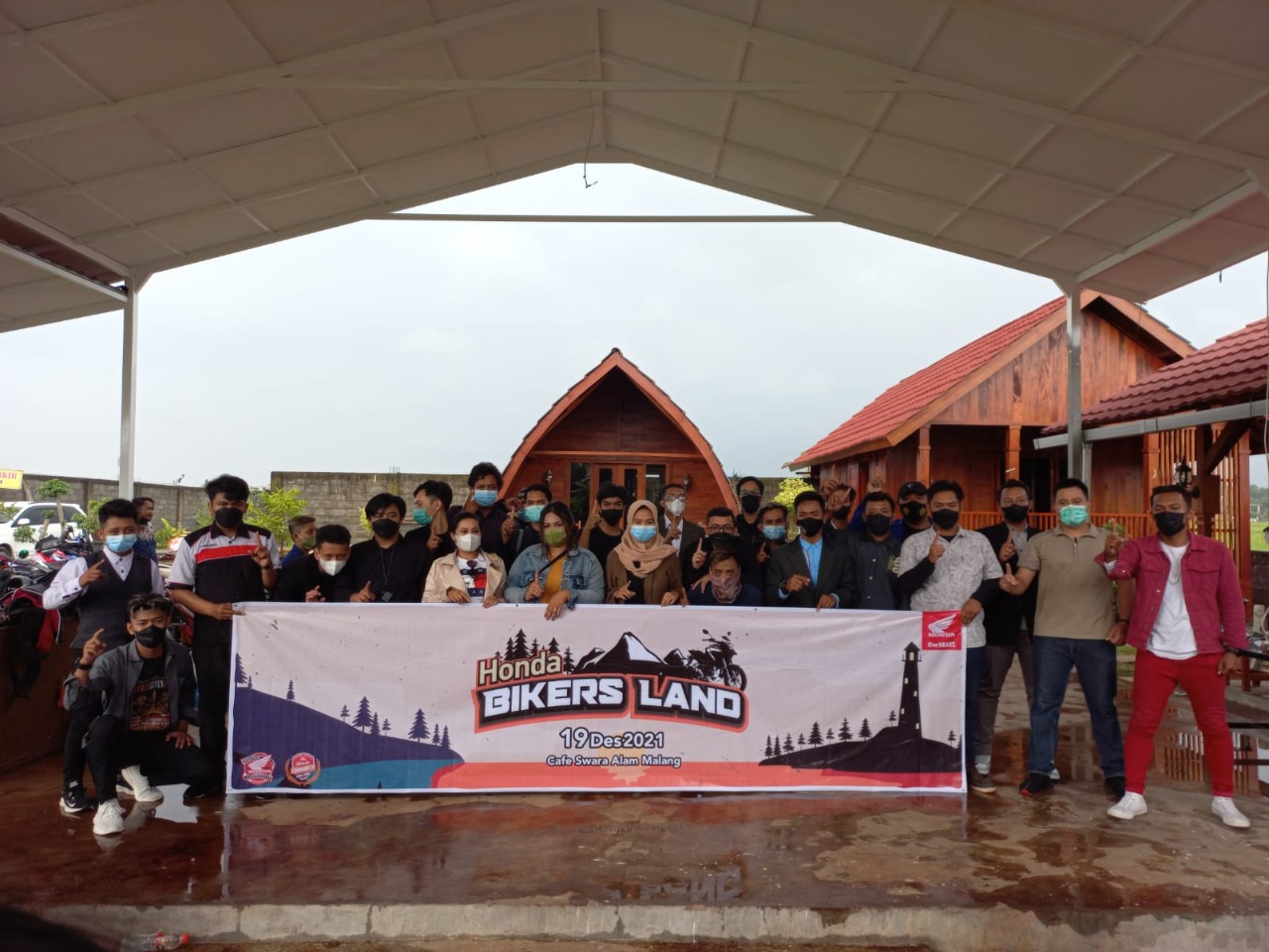 Serunya Komunitas Kumpul Bareng di Honda Bikers Land Regional Malang
