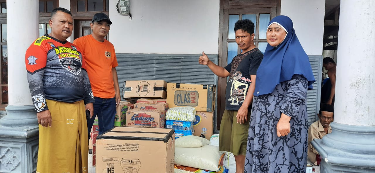 JSB PWI Malang Raya Kembali Salurkan Bantuan Bagi Korban Erupsi Gunung Semeru