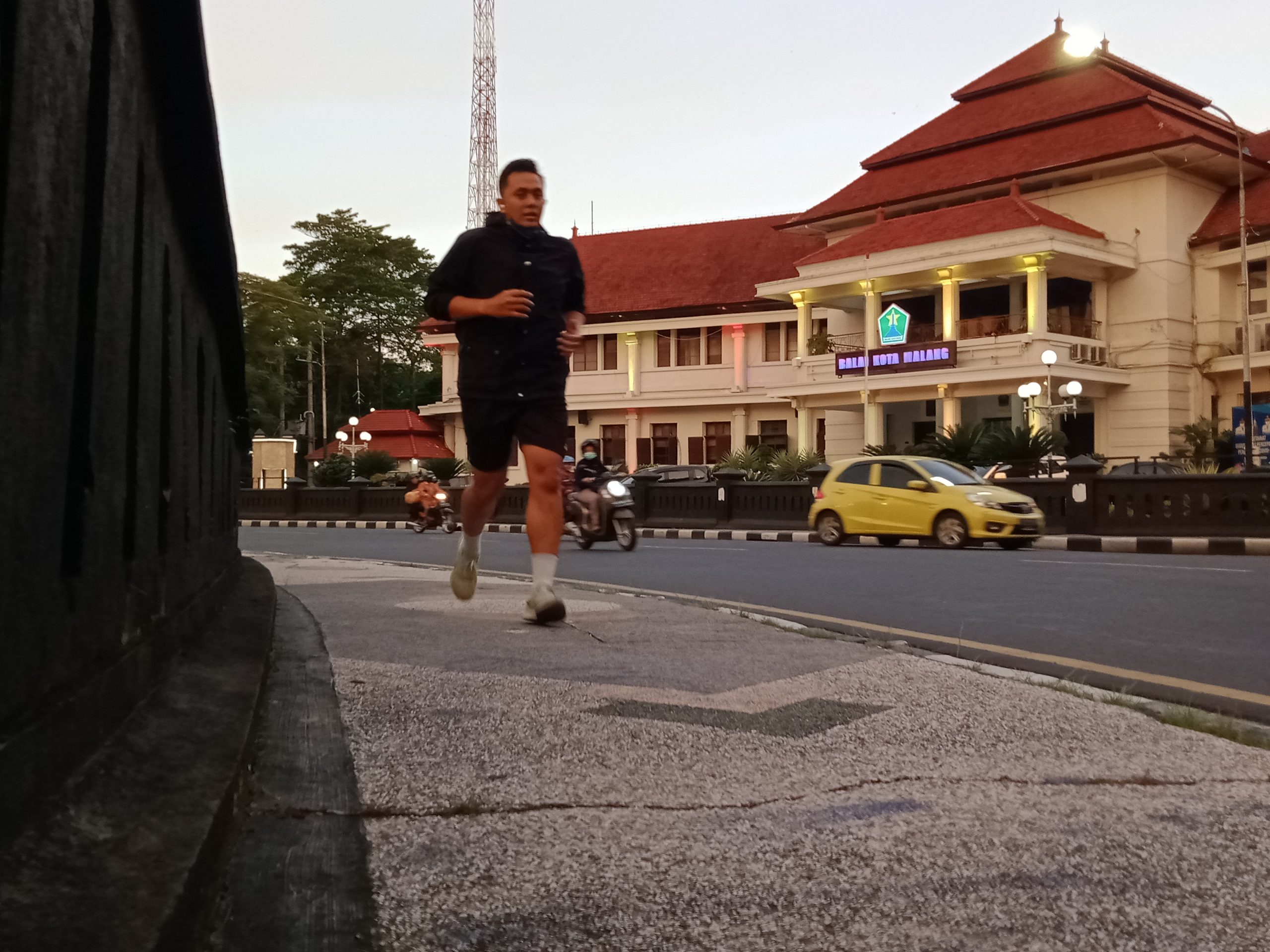 Pagar Alun-alun Tugu Malang Direncanakan Diganti Jogging Track