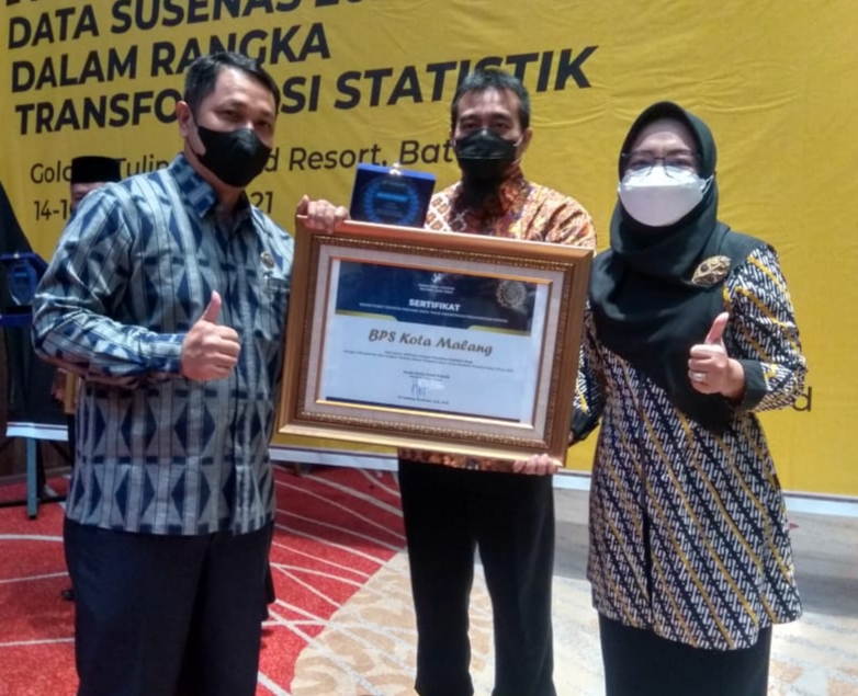 Kelurahan Sukoharjo Raih Penghargaan Tiga Terbaik Desa Cantik 2021 di Jawa Timur