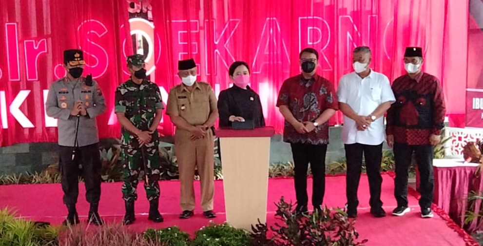 Puan Maharani Resmikan Jalan Dr Ir Soekarno di Kabupaten Malang