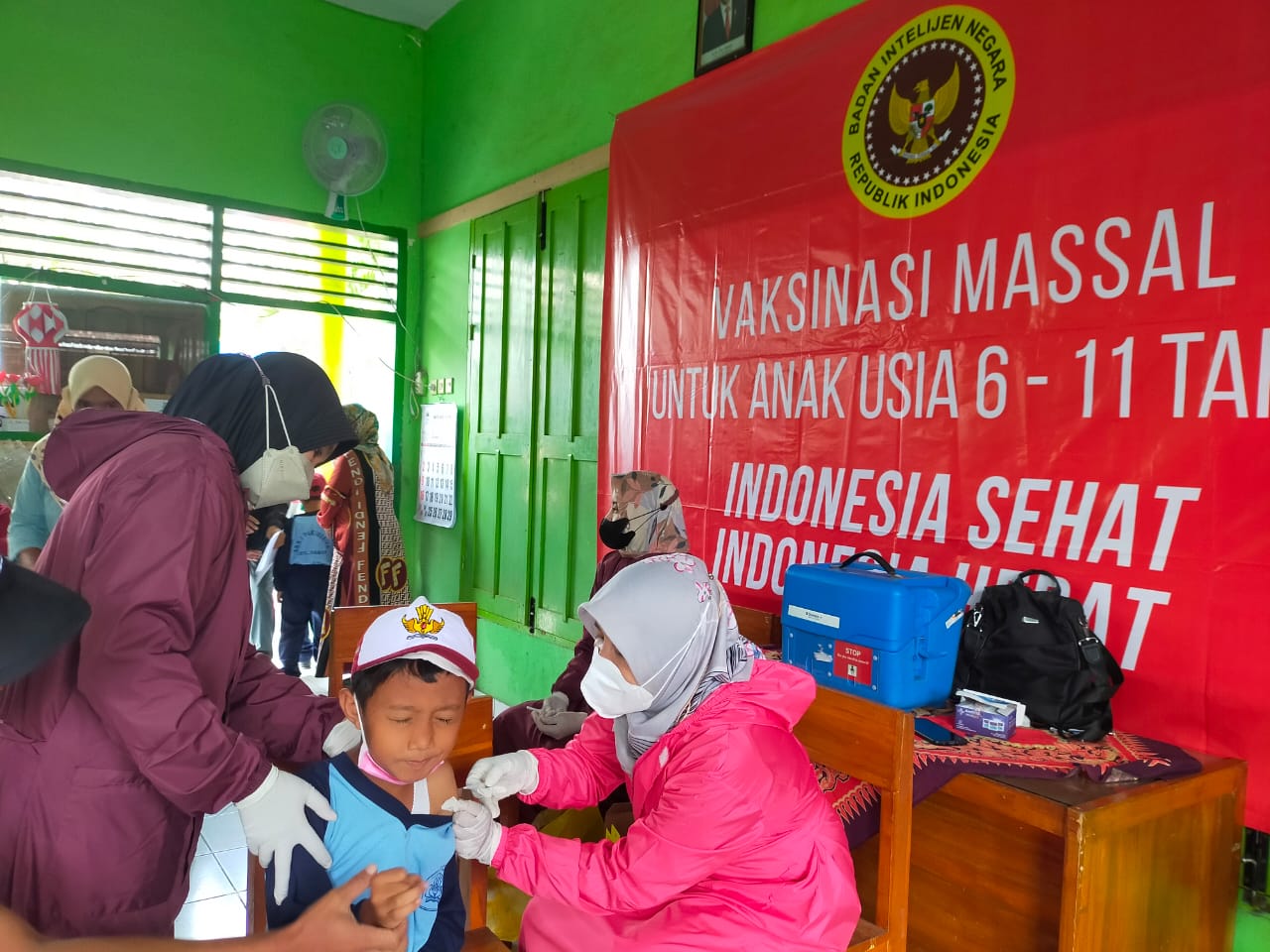 Binda Jatim Dukung Pemkab Malang Tuntaskan Vaksinasi Anak