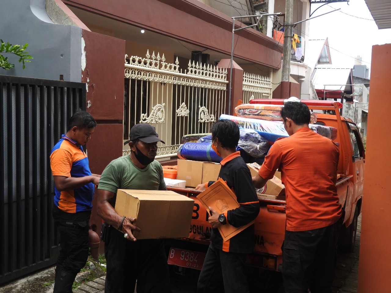 Warga Terdampak Cuaca Ekstrem Dapat Bantuan dari BPBD Kota Malang