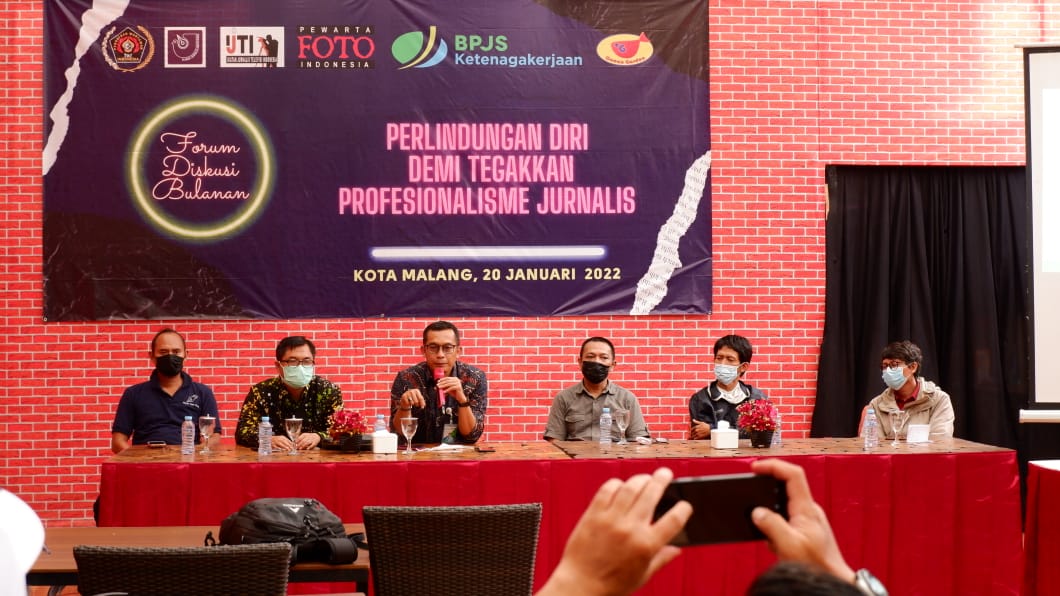 Empat Organisasi Profesi Jurnalis Malang Raya Sepakat Bahas Perlindungan Diri Demi Tegakkan Profesionalisme
