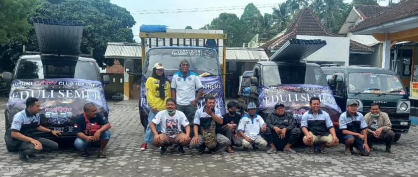 SCCI Nusantara Salurkan Material bagi Korban APG Gunung Semeru