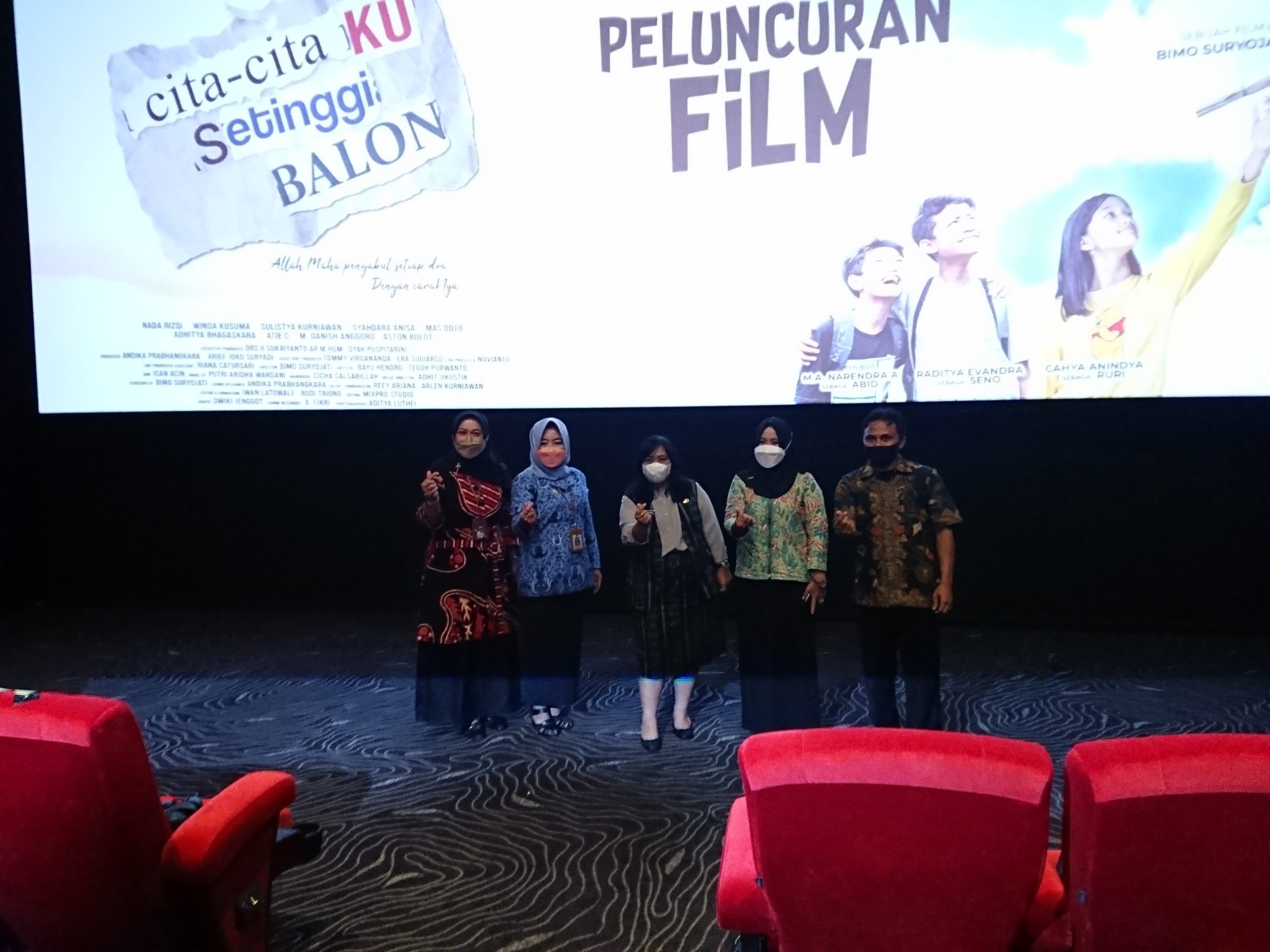 SMK Muhammadiyah 5 Kepanjen Luncurkan Film ‘Cita-citaku Setinggi Balon’