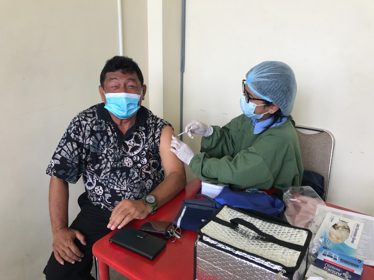 Seluruh Karyawan Hawai Group Malang Tuntas Jalani Vaksinasi Booster