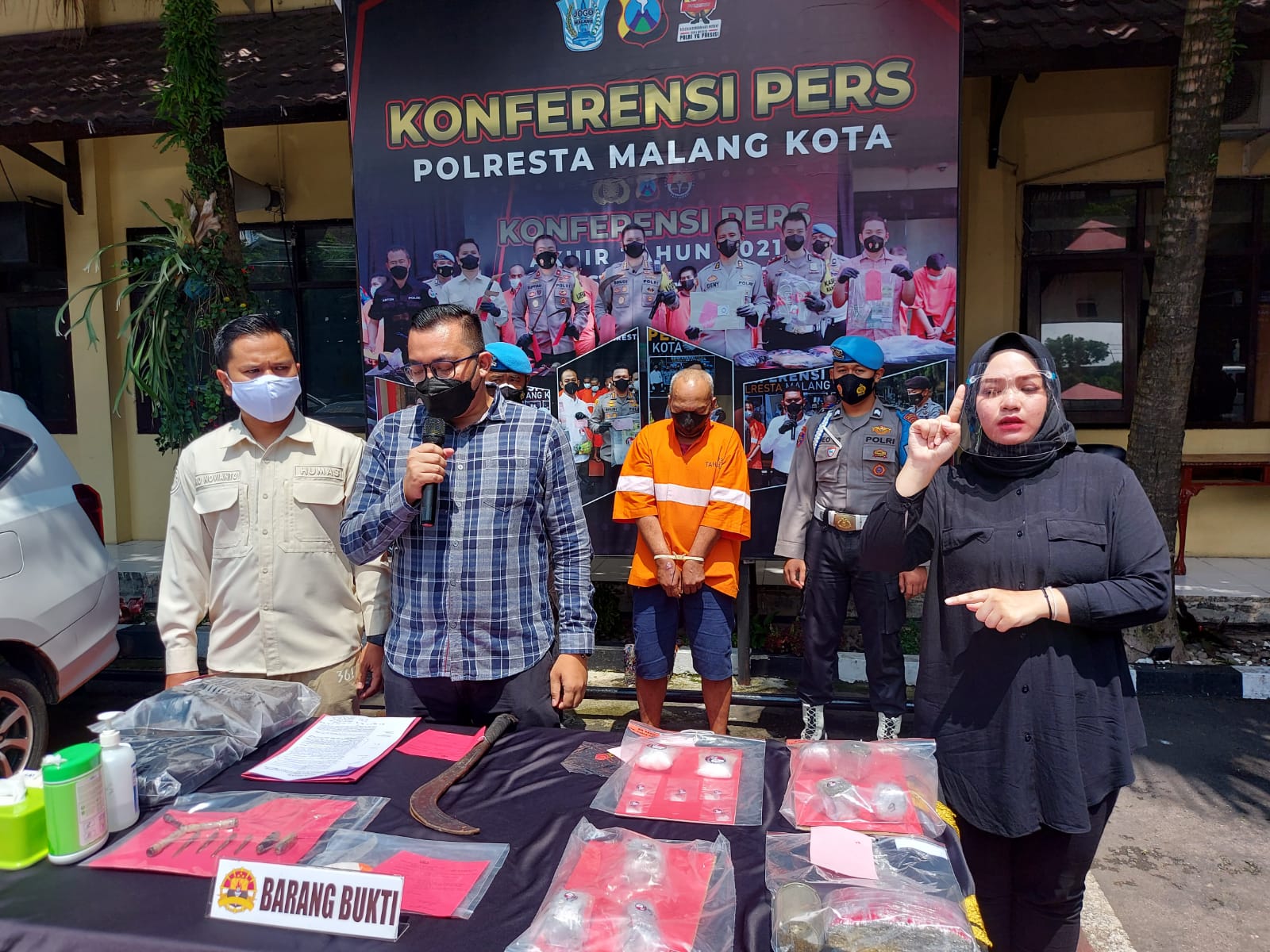 Aktor Curanmor Bersajam Ditangkap Polresta Malang Kota