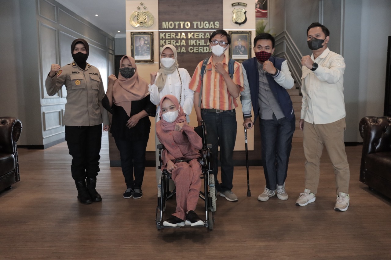 Polresta Malang Kota Ajak Kerja Penyandang Disabilitas