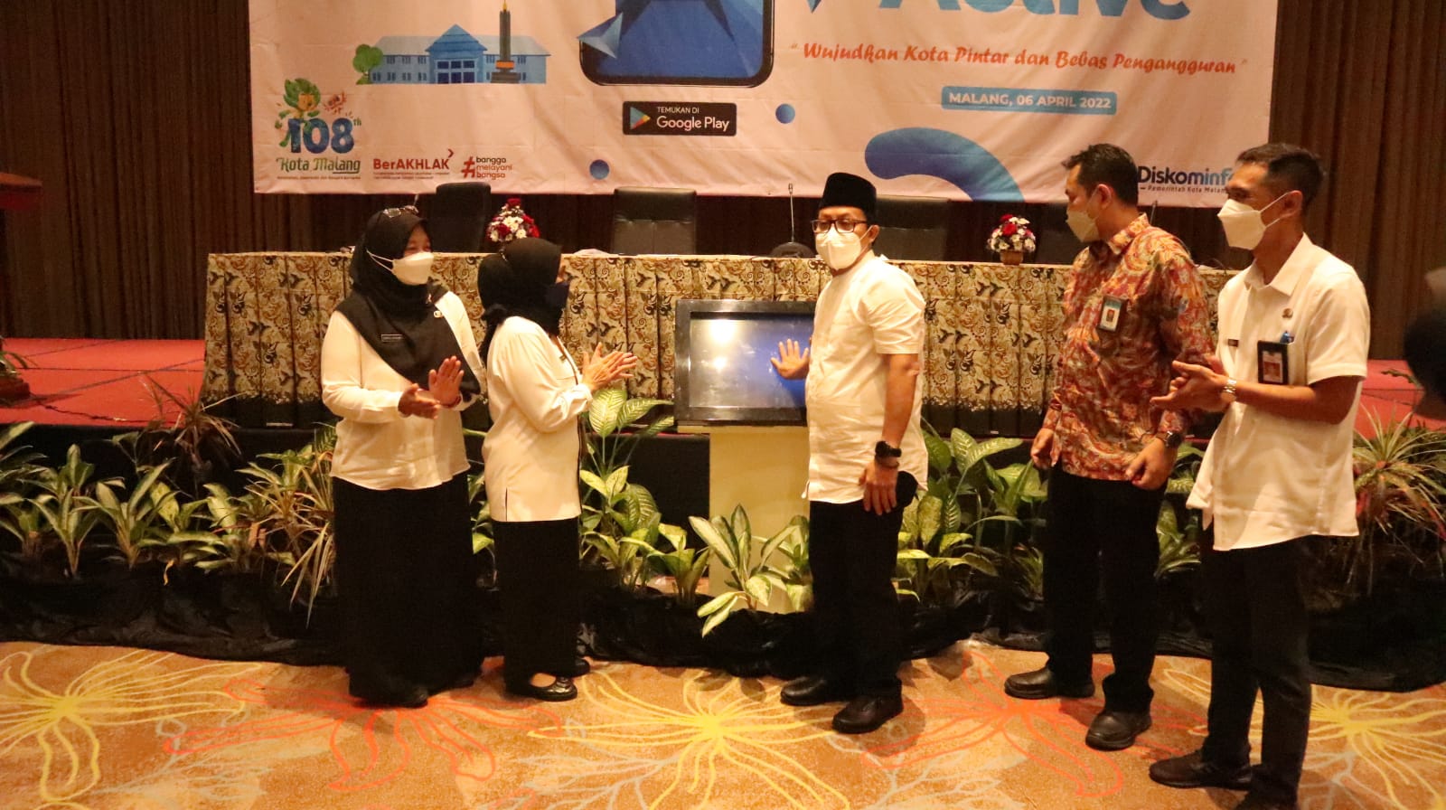 Permudah Cari Lapangan Kerja, Pemkot Malang Launching Aplikasi Job Fair Active