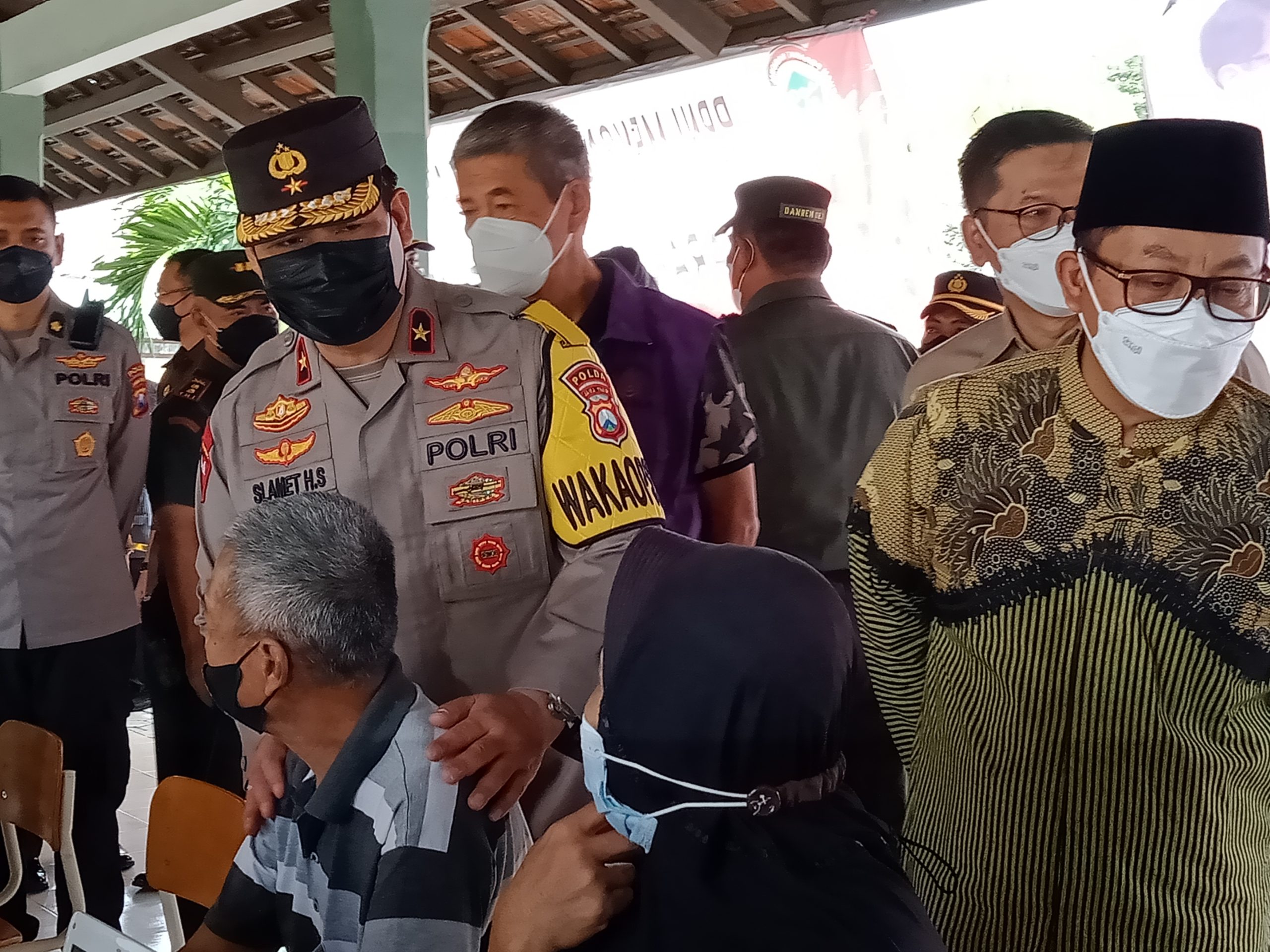 Persiapan Mudik Lebaran, Wakapolda Jatim Minta Percepatan Vaksinasi Booster di Kota Malang