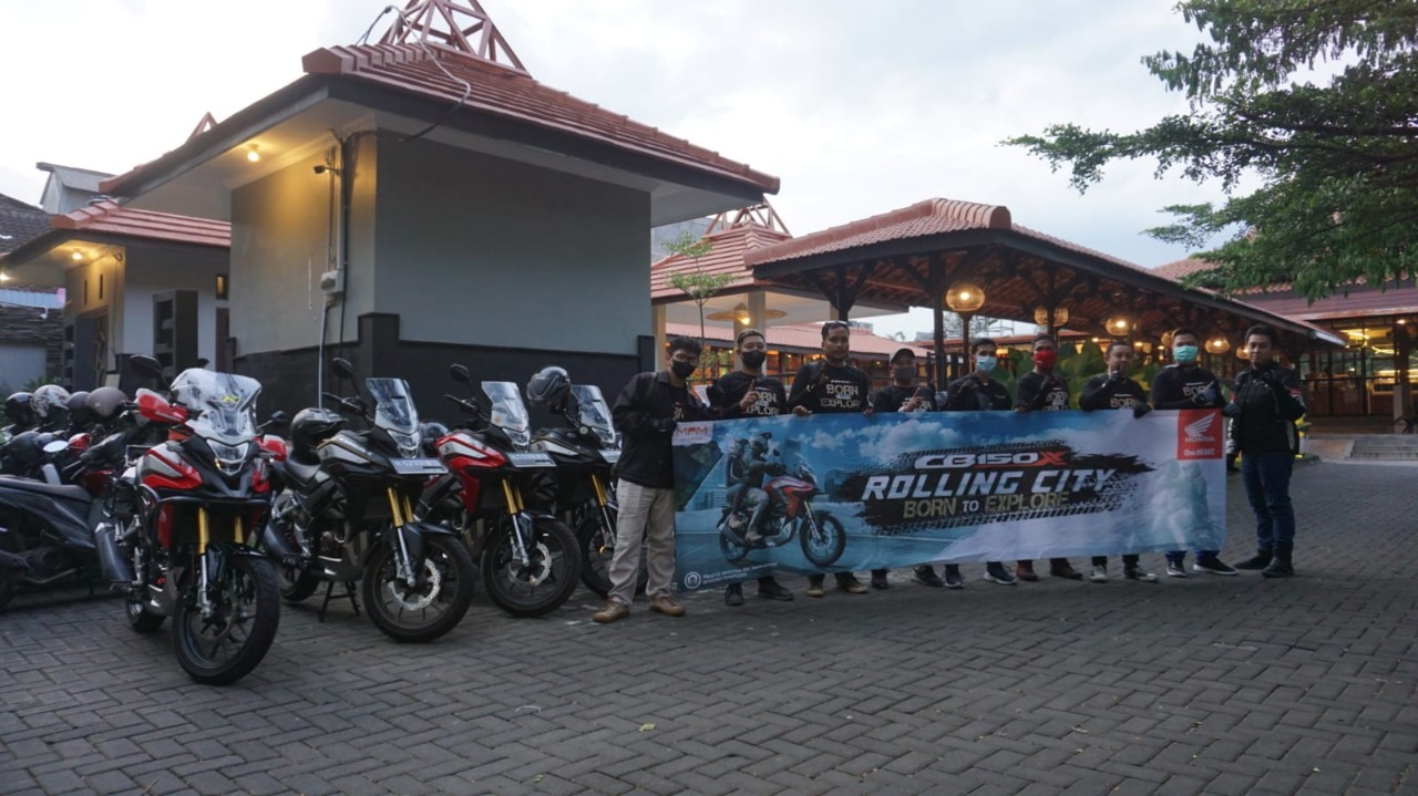 Konsumen Honda di Malang Jajal Ketangguhan Honda CB150X