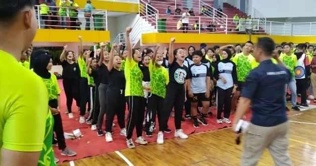 Berani Berlaga, Berani Juara, Jargon Bangkitkan Semangat Tanding Atlet Kota Batu di Ajang Poroprov Jatim