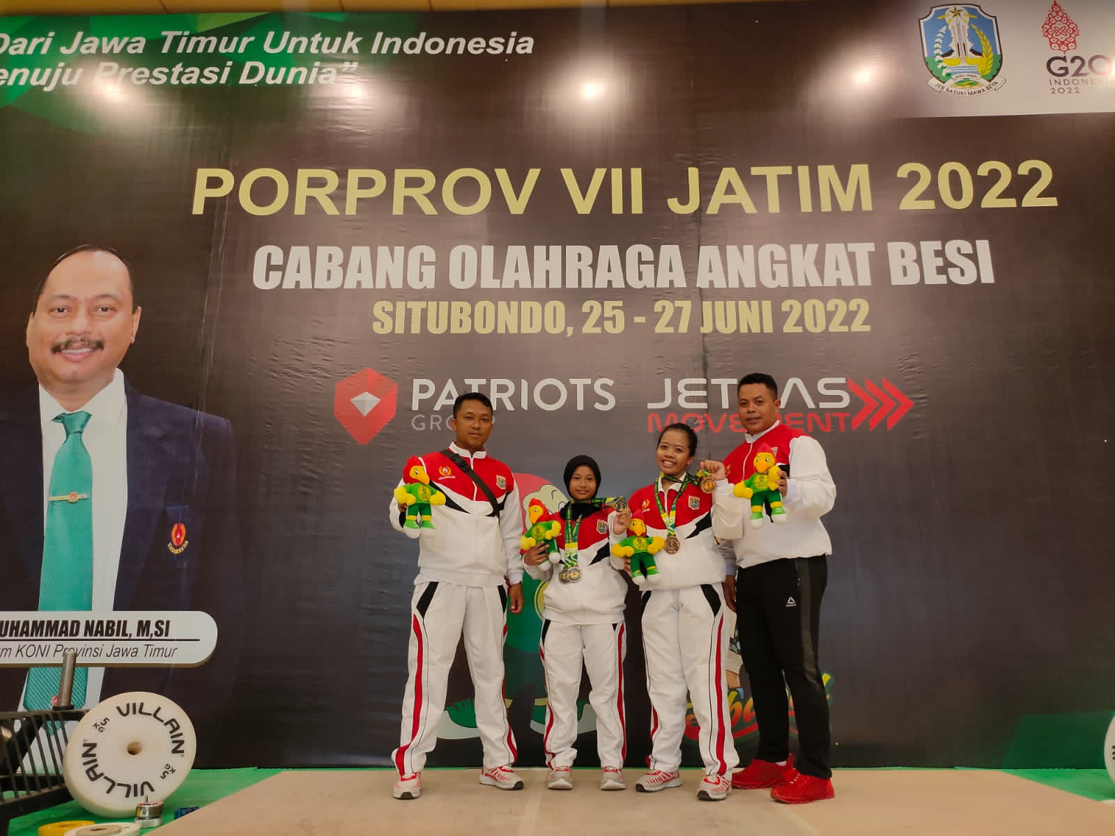 Update Raihan Medali Porprov Jatim VII, Kabupaten Malang di Urutan Tiga
